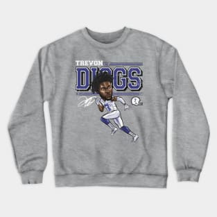 Trevon Diggs Dallas Cartoon Crewneck Sweatshirt